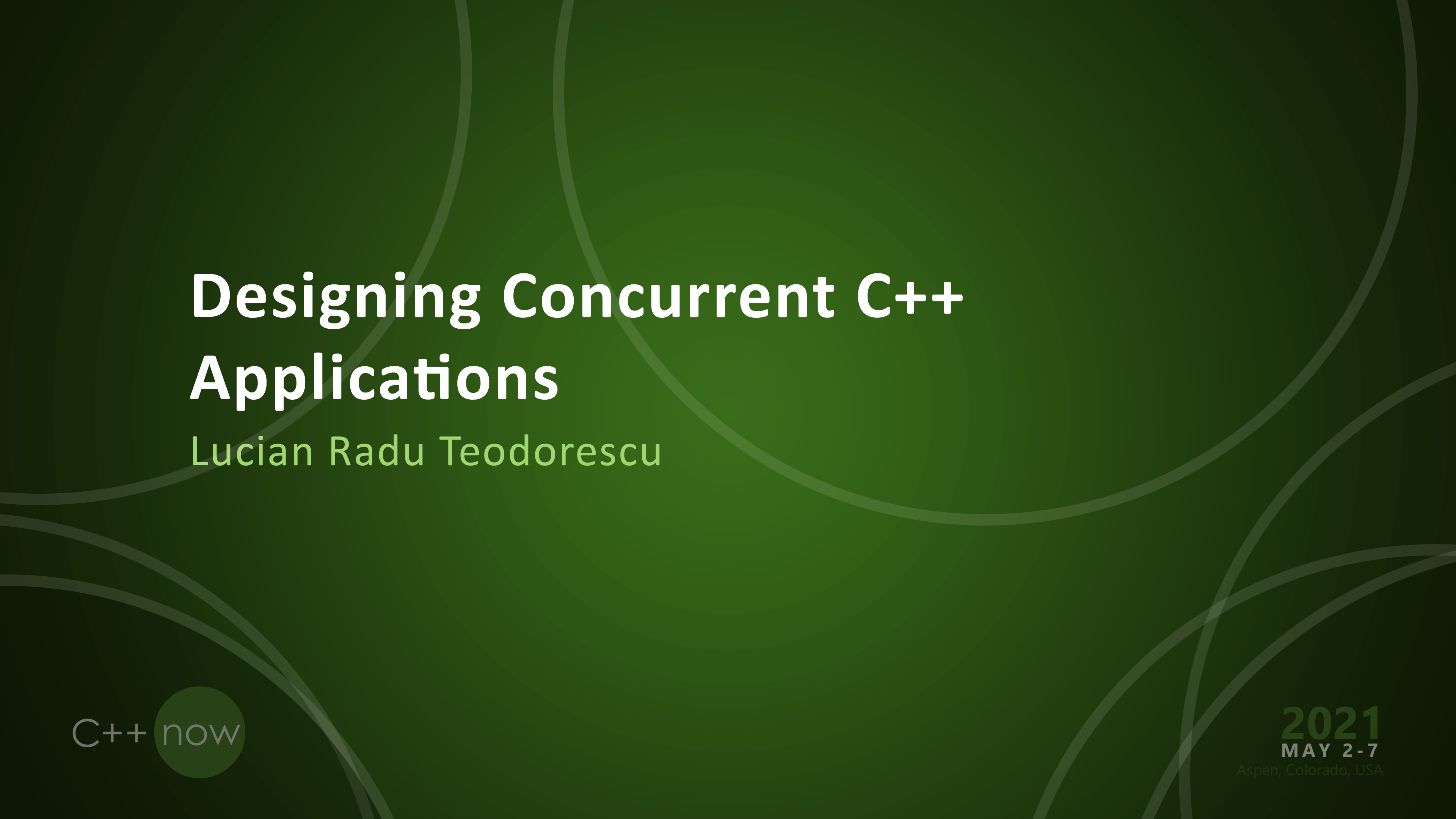 Designing Concurrent C++ Applications